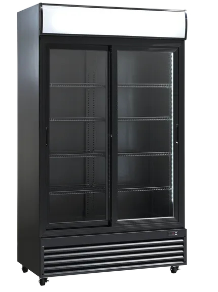 ScanDomestic SD 1002 BSLE Displaykabinet til køleskab 670 L Fritstående D ScanDomestic SD 1002 BSLE Displaykabinet til køleskab 670 L Fritstående D